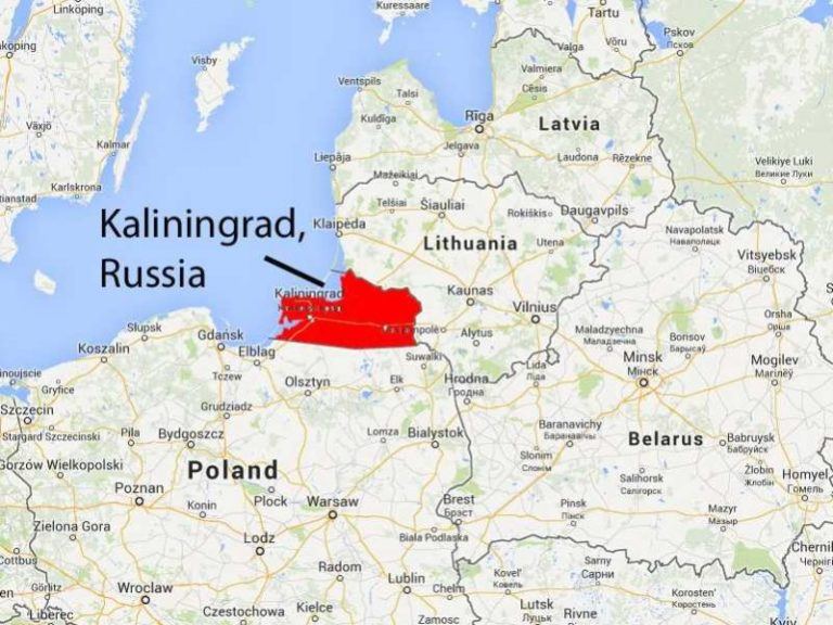 Kaliningrad Map – Northern Irishman in Poland